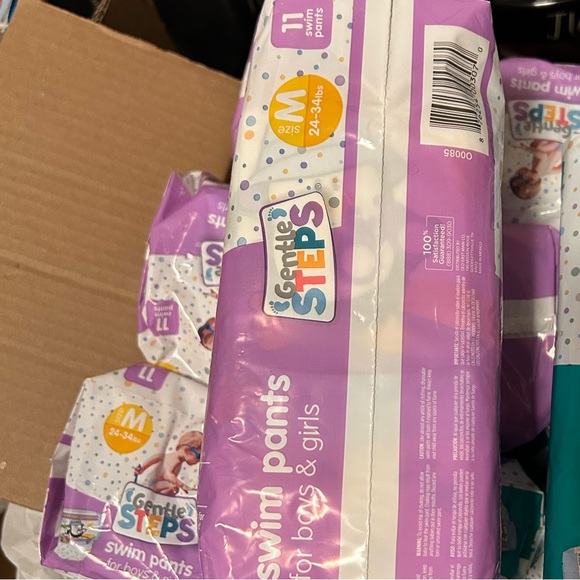 3 pack Gentle Steps Swim Pants - Picture 3 of 6